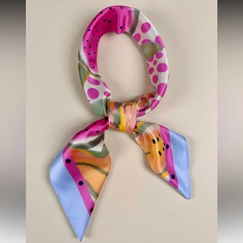 Fruit pattern Multicolor Scarf N1107